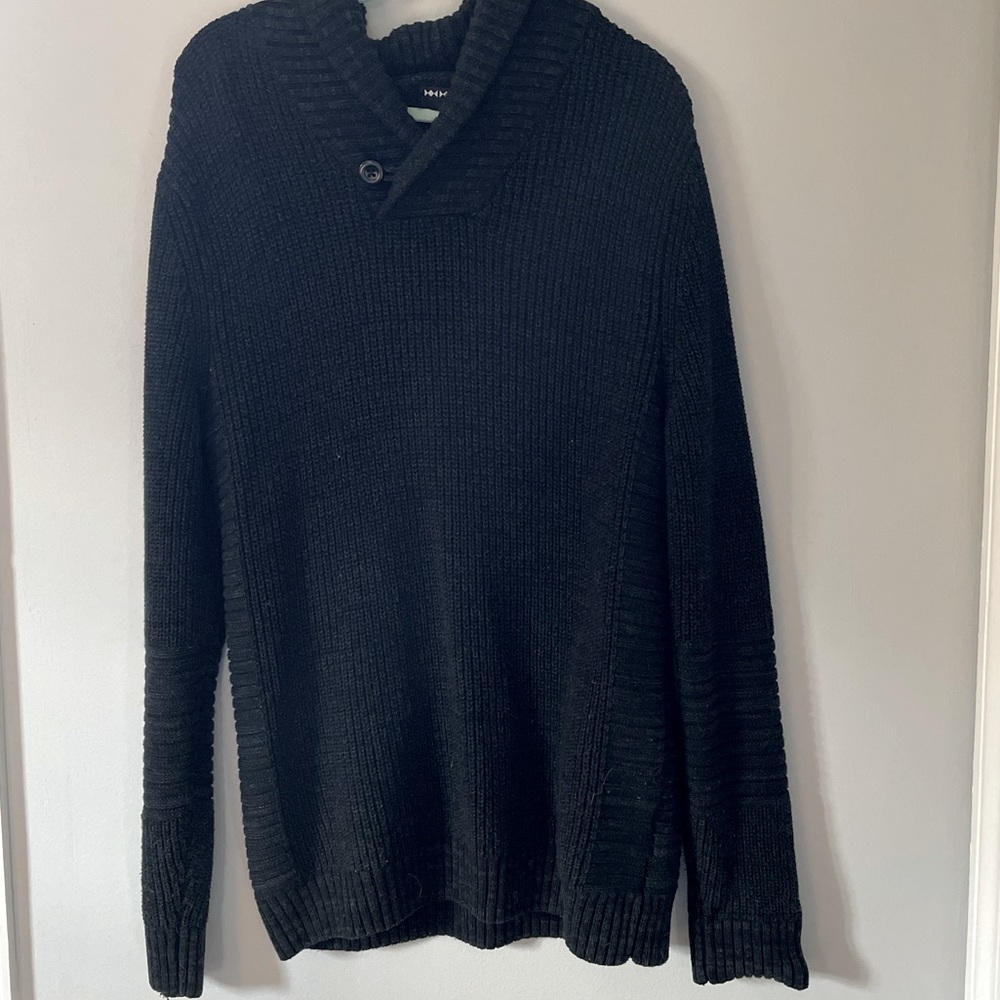 Men’s Cowl Neck Sweater